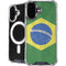 Brazil Flag Distressed iPhone 17 MagSafe Case